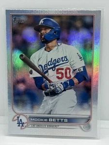 Mookie Betts Rainbow Foil 2022 Topps Series 1 50 - Bild 1 von 2