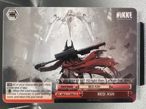 Blanco Negro: Diosa de la Victoria NIKKE: Red Ash NIK/S117-083 CR Inglés - Imagen 1 de 1