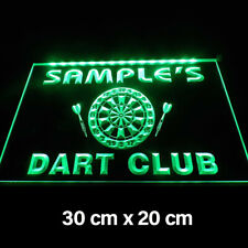 New Name Personalized Custom Dart Bar Man Cave Decor Led Neon LighGift Advertise