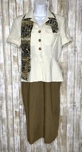 Studio 1. Petite Vintage Womens Dress Size 6P - Picture 1 of 11
