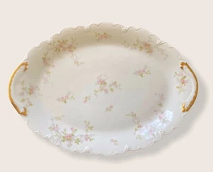 Antique Theodore Haviland Limoges Roses Platter - Picture 1 of 7