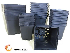 Vierkanttöpfe Pflanztöpfe Blumentopf Pflanztopf Saattöpfe 7cm8cm9cm11cm13cm15cm - Bild 1 von 6