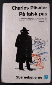 Faux Passport Book Charles Plisnier Danish Vtg HCDJ Comunism Waloon Belgium Rare - Picture 1 of 9