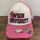 Towson University breast cancer awareness pink Snapback adjustable hat #maryland