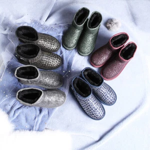 UGG Women Ladies Mini Boots Short Boots Australian Sheepskin Wool Slip On - Picture 1 of 17