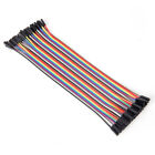 40pcs 20cm 2.54mm female to female breadboard jumper wire cable for arduin.b FG