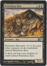 ► magic-style ◄ mtg-relentless rats/rat implacable-m10-nm