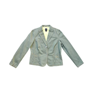 Vintage GAP grüne Denim Knopfleiste Jacke Damengröße 16 Medium - Bild 1 von 8