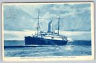 Vintage Ship Postcard - R.M.S.P Ocean Cruising Steamer "Arcadian". 1920S