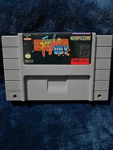 Final Fight Guy SUPER NINTENDO SNES, 1992 Authentic Blockbuster Exclusive TESTED - Picture 1 of 7