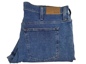 NWT Mens Madewell Athletic Slim Blue Jeans Flex Denim N1995 SIZE 40 x 32 NEW - Picture 1 of 15