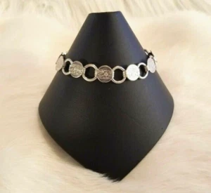 Vintage Sarah Coventry Armband floral Glieder silberfarben alt Geld signiert 2568 - Bild 1 von 7