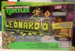 Mega Bloks TMNT Leonardo Set – Teenage Mutant Ninja Turtles – Sealed – Rare Find - Picture 1 of 14