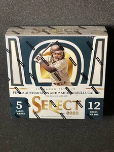 2022 Panini Select MLB Hobby Box- Sealed- 2 Autographs per box on avg. - Picture 1 of 1