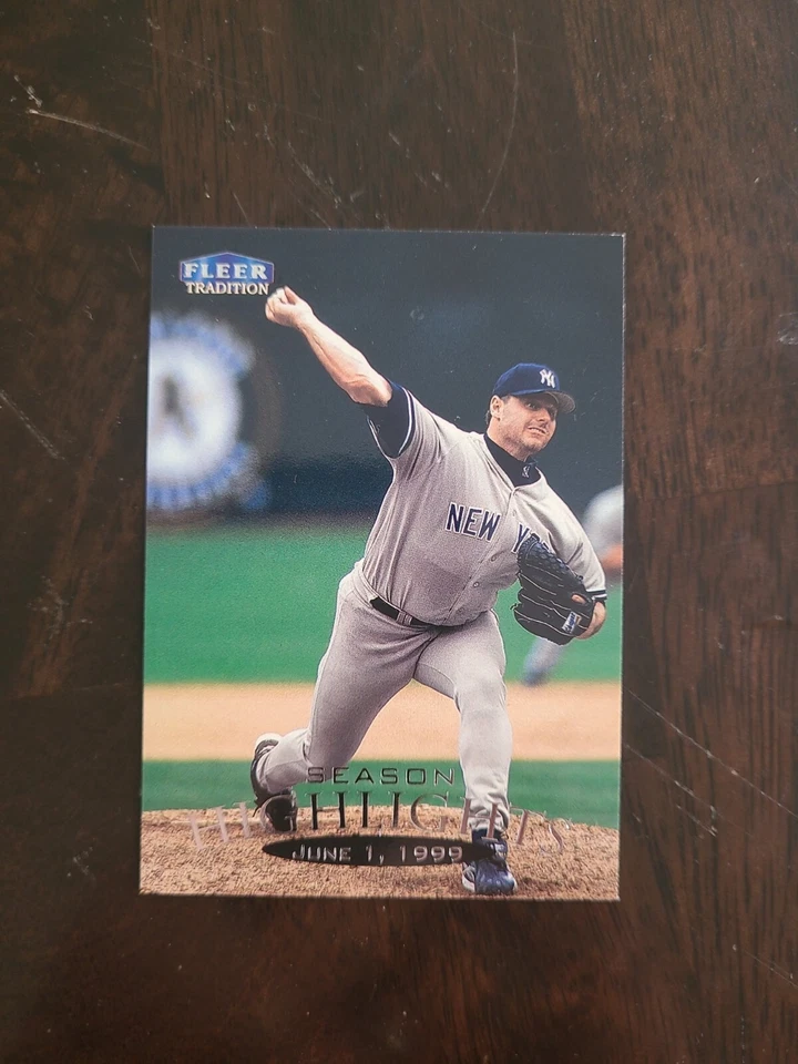 1999 Fleer Tradition Update Roger Clemens #U-143 New York Yankees - Image 1 of 1