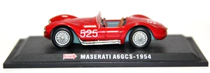 METRO USATO 1:43 AUTO DIE CAST MASERATI A6GCS #525 1954 ROSSO ART 1000 M 1 - Foto 1 di 5