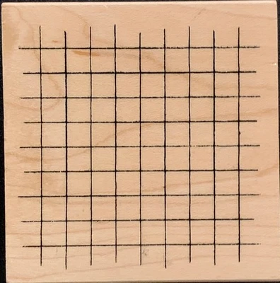 Sello de goma con fondo de rejilla de chatarra de club  Foto 1 de 3