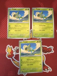 Juego de cartas coleccionables Pokémon Mega Evolution 3X Celebi 012/132 X3 - Inglés casi nuevo juego - Imagen 1 de 1