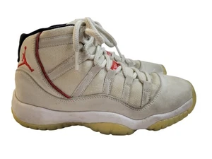 Size 6.5Y - Jordan 11 Retro Platinum Tint (cream) 2018 - Picture 1 of 7