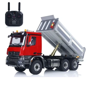 In Stock 6WD Metal Chassis 1/14 Radio Control Dump Truck Differential Axle Sound - Picture 1 of 12