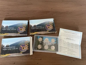 Lot of 3 • 2005 U.S. Mint Westward Journey Nickel Sets  Uncirculated - Picture 1 of 1