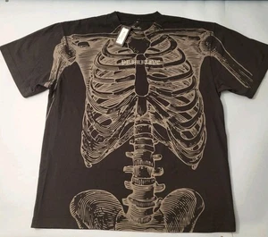 Neu mit Etikett Skelett Rahmen T-Shirt von Primitive Black - Bild 1 von 8