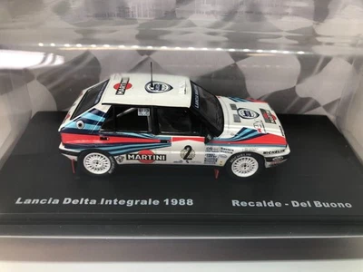 LANCIA DELTA HF INTEGRALE 1988 RECALDE WRC RALLY CAR (SCALA 1/43) NUOVA IN... - Immagine 1 di 4