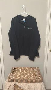 Columbia Black Performance Jacket. Size XL. With Hood. - Picture 1 of 6