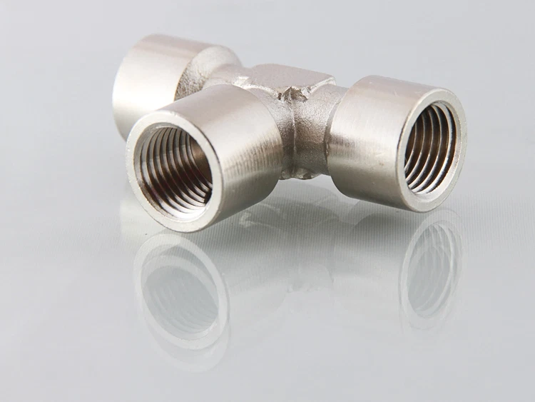 AIGNEP 1/4 Bsp Female 3 Way Tee Fitting 1 Off