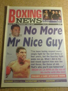 BOXING NEWS - 21 May 1999 - OSCAR DE LA HOYA - Picture 1 of 1