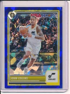 John Collins 23-24 NBA Hoops Premium Stock Blue CRACKED ICE /99 - Picture 1 of 1