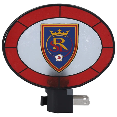 Real Salt Lake Art Glass Night Light Cover