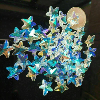 AB Starfish Crystal Prism Glass Suncatcher Chandelier Pendant Making 30/60/300Pc - Image 1 of 4