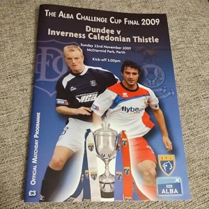 Dundee V Inverness Caledonian Thistle 22/11/2009 Alba Challenge Cup Final - Picture 1 of 2