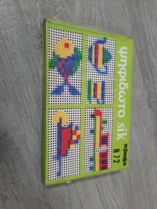 RARE VINTAGE 70'S SIK MOSAIC PUZZLE FISH TRAIN WOMAN no 72 - Picture 1 of 5