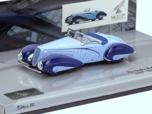 1/43 MINICHAMPS 1937 DELAHAYE 135M FIGONI & FALASCHI MULLIN MUSEUM N/ILARIO/HECO - Picture 1 of 5