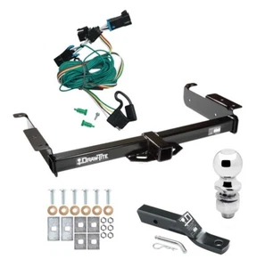 Trailer Tow Hitch For 96-99 Chevy Express 1500 2500 3500 PKG Wiring and 2" Ball - Picture 1 of 6