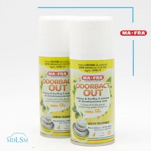 MAFRA ODORBACT OUT LEMON SPRAY PURIFICA ABITACOLO DAI CATTIVI ODORI "H1028" X2 - Imagen 1 de 1