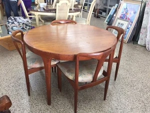  DANISH MODERN FAARUP MOBELFABRIK KOFORD LARSEN TEAK DINING TABLE ONLY NO CHAIRS - Picture 1 of 9