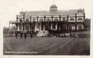 PRINTED POSTCARD OF THE GRAND PAVILION, LLANDRINDOD WELLS, RADNORSHIRE, WALES - Picture 1 of 2