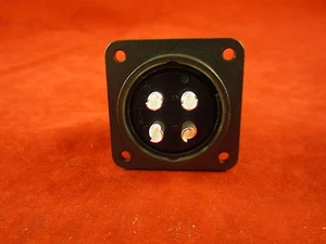 Conector militar AMS3102A-20-4P (enchufe receptáculo conector 12*4 pines) PLT - Imagen 1 de 2