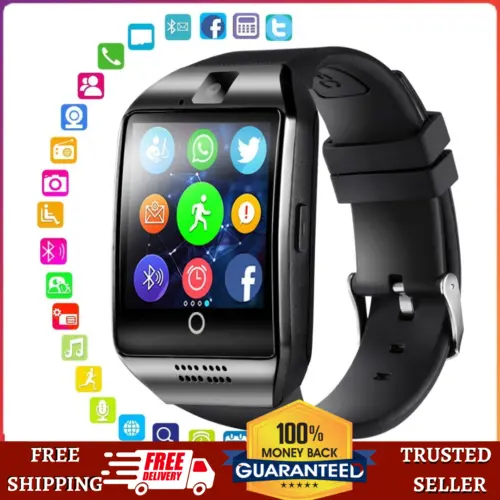 Smartwatch Smartwatch mit Kamera und Bluetooth kompatibel mit Android und Apple