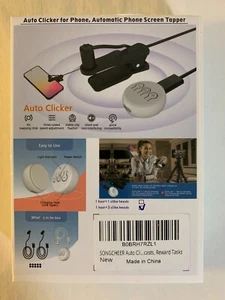 SONGCHEER Auto Clicker for Phone Automatic Phone Screen Tapper Simulated Finger - Picture 1 of 6