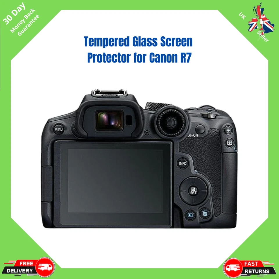 For Canon EOS R7 Camera Tempered Glass  Anti-Scratch LCD Screen Protector Cover - Image 1 of 4