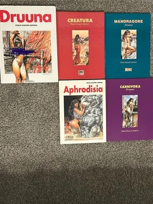 Druuna - serpieri collection - Set Of 6 Books (+ Heavy Metal - Candice At Sea) - Image 1 of 2