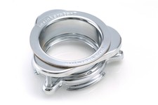 Chrome InSinkErator® Sink Mounting Collar with Flange