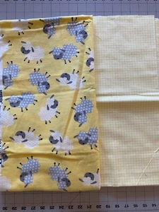 Joann Fabric Yellow Snuggle Cotton Flannel Bundle - Picture 1 of 3