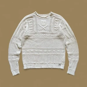 Ralph Lauren Denim & Supply Men’s Ivory Linen/Cotton Knit Sweater – Size XL - Picture 1 of 12