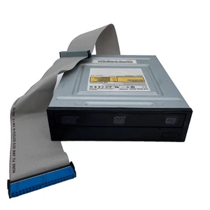DVD Writer Model TS-H652 Toshiba Samsung Lightscribe Optical IDE CD Black Bezel - Afbeelding 1 van 9