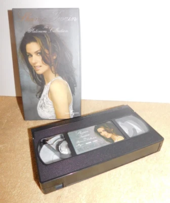 Shania Twain - The Platinum Collection (VHS, 2000) 90s Music Video Come On Over - Image 1 of 4